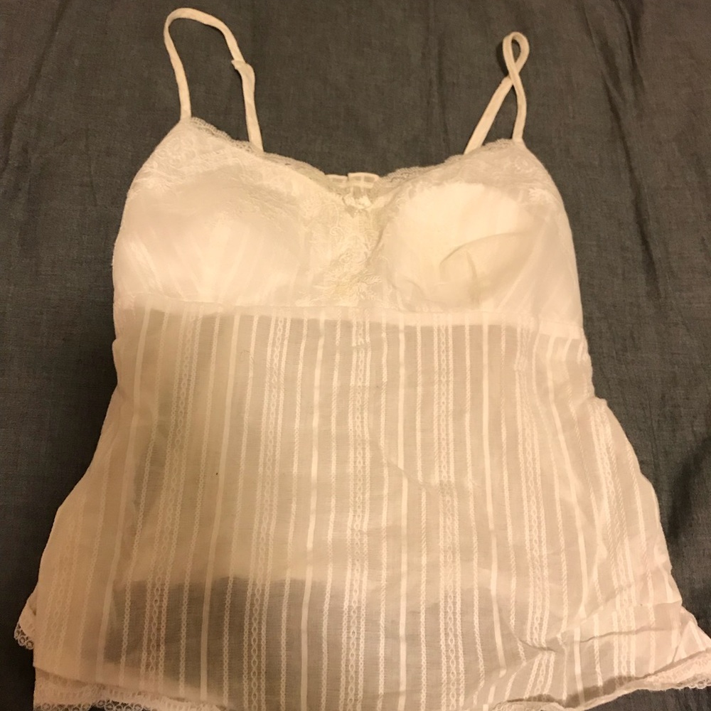 Lace tank top